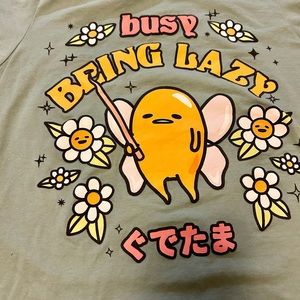 Gudetama women’s tshirt size medium